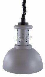 Lampa v provedení - stříbrno-šedá barva (