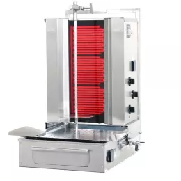 Gyros (kebab) elektrický do 40 kg, 3 topná pole, 5.7 kW