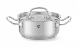 Nerezový nízký hrnec - objem 1,5 l Kitchen Line