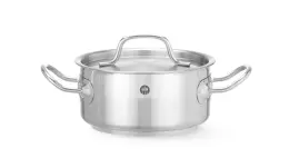 Nerezový nízký hrnec - objem 1,5 l Profi Line
