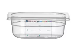 HACCP polypropylenový hrnec GN 1/9 hluboký 6,5 cm HENDI 880562