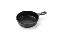 Černý mini kastrol  Little Chef mini śr. 12,1 cm