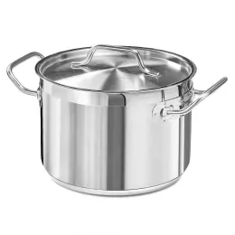 Střední hrnec z nerezové oceli s poklicí, 4,4 l, průměr 20 cm