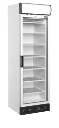 TEFCOLD UFFS371GCP Mrazicí skříň prosklené dveře, bílá