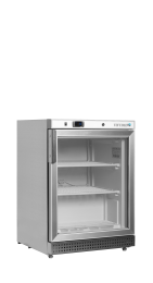 TEFCOLD UF 200 SG Mrazicí skříň prosklené dveře, nerez