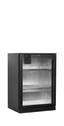 TEFCOLD BA16H Minibar prosklené křídlové dveře, černá