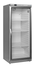 TEFCOLD UR 600 SG Chladicí skříň prosklené dveře, nerez
