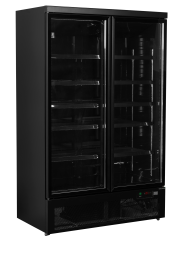 TEFCOLD Atom Maxi C2DBB Chladicí skříň prosklené kř. dveře