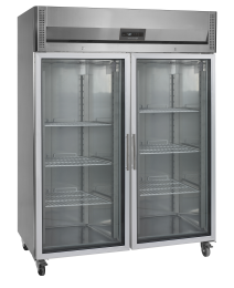 TEFCOLD RK 1420 G Chladicí skříň prosklené dveře GN2/1